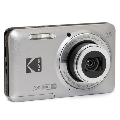 KODAK PIXPRO FZ55 16MP Compact Digital Camera, 5X Optical Zoom, Black