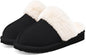 Litfun Fuzzy Slippers for Women Memory Foam Indoor House Shoes