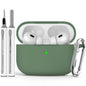 Ljusmicker for AirPods 4 Case 2024 with Cleaner Kit,Milk Tea