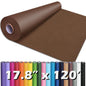 PerkHomy Brown Kraft Paper Roll 36" x 1,440" (120') for Craft Bulletin Board Paper Art Table Covering Crafting Gift Wrapping Bouquet Packing Parcel 70GSM 50LB (Brown, 36" x 120')