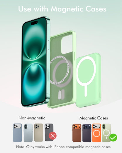 podoru for MagSafe Power Bank 5000mAh, Ultra-Slim Magnetic Portable Charger