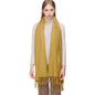 RIIQIICHY Women's Fringe Shawl Wrap Pashmina Scarf for Wedding Evening