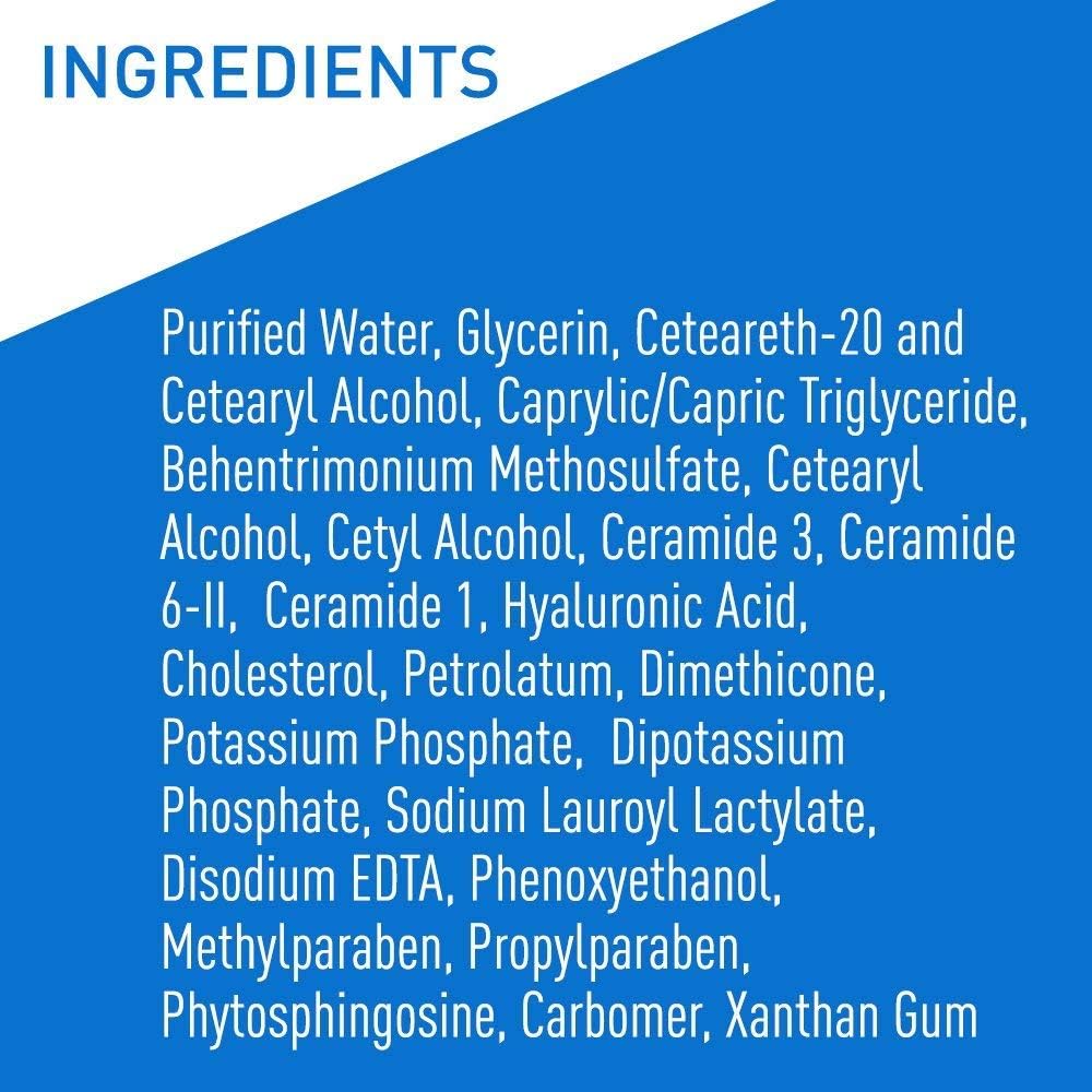 CeraVe Moisturizing Cream, Face & Body Moisturizer for Dry Skin, 19oz