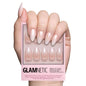 Glamnetic Press On Nails - Short Almond, Glossy Fake Nails 24 Pc Full Kit