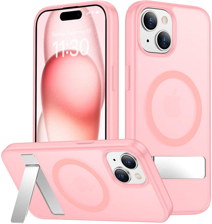 SPIDERCASE Magnetic for iPhone 17 Pro Max Case,with Kickstand,Clear