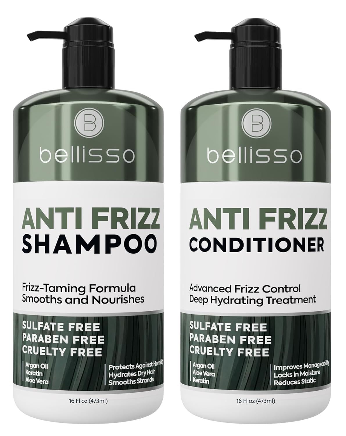 Caffeine Shampoo and Conditioner Set - Volumizing Products for Women and Men - Thickening, Volume Boosting Formula for Thinning and Fine Hair - Sulfate Free, No Parabens - Hydrating, Salon Grade