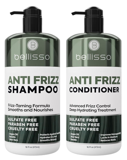 Caffeine Shampoo and Conditioner Set - Volumizing Products for Women and Men - Thickening, Volume Boosting Formula for Thinning and Fine Hair - Sulfate Free, No Parabens - Hydrating, Salon Grade