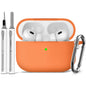 Ljusmicker for AirPods 4 Case 2024 with Cleaner Kit,Milk Tea