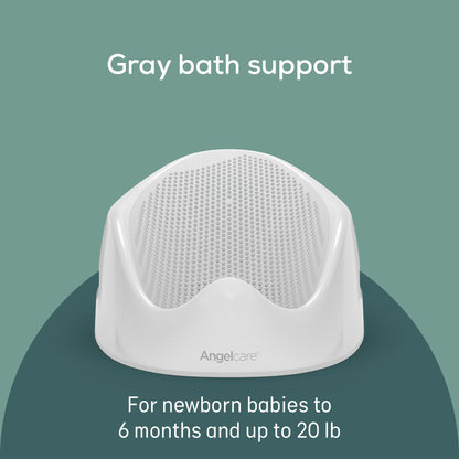 Angelcare Soft-Touch Baby Bath Support & Rinser Bundle, Aqua
