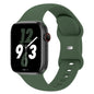 Sport Band Compatible with Apple Watch 38mm 40mm 41mm 42mm 44mm 45mm 46mm 49mm, Replacement Soft Silicone Strap Wristbands for iWatch Series 11/10/9/8/7/6/5/4/3/2/1 Ultra SE Women Men, Space Gray