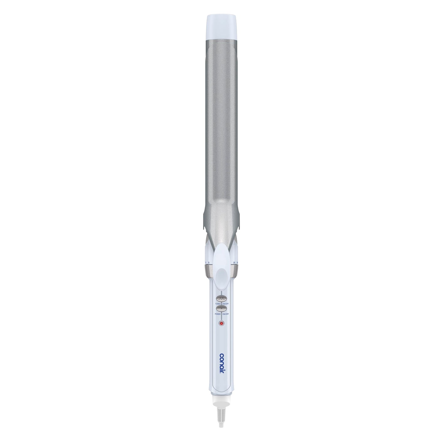 Conair Curling Iron, Double Ceramic, 1" Barrel, White/Rose Gold