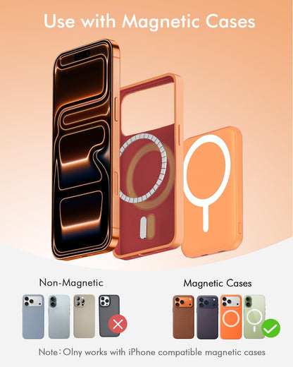 podoru for MagSafe Power Bank 5000mAh, Ultra-Slim Magnetic Portable Charger