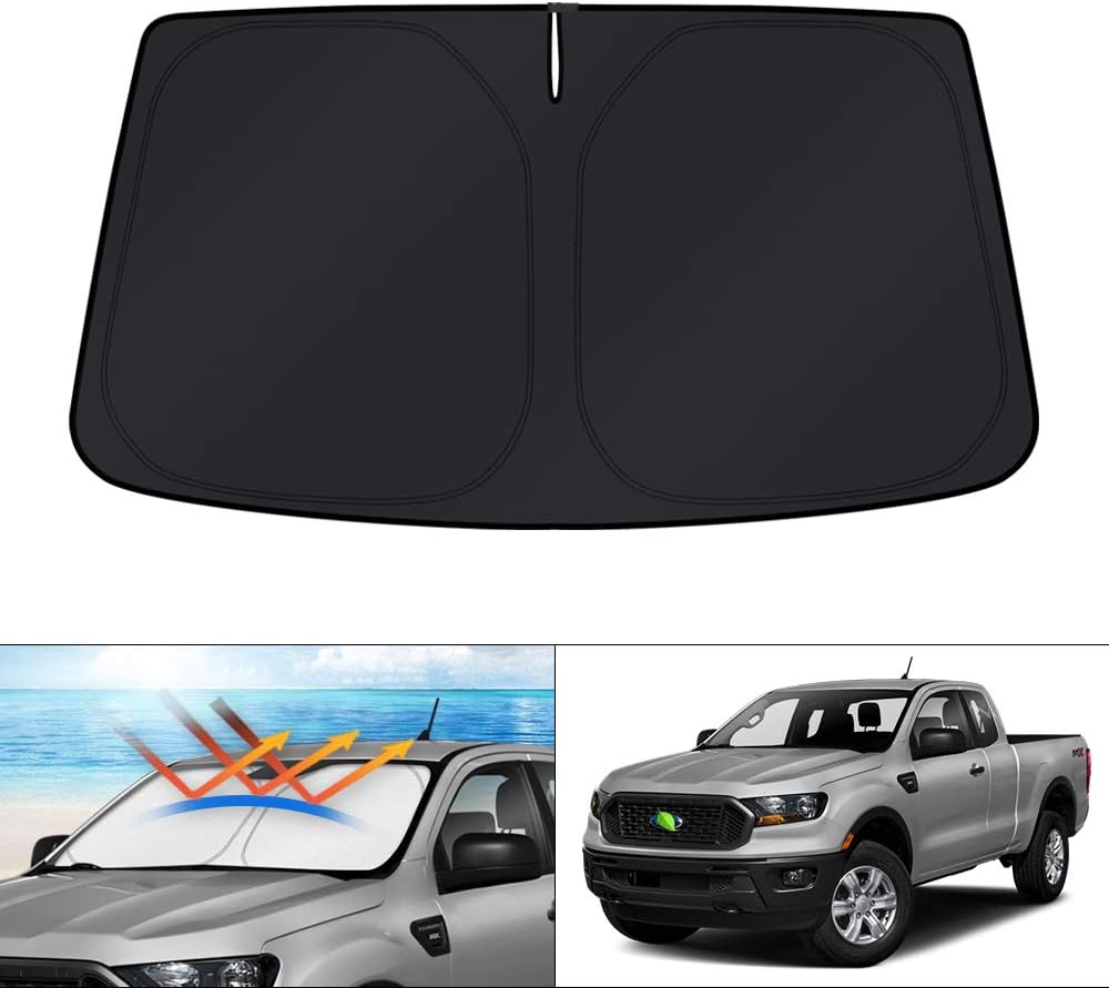 KUST Windshield Sun Shade for 2016 2017 2018 2019 2020 2021 2022 BMW X1 F48 Accessories Custom Fit Sunshade Foldable Window Sun Visor Protector Blocks UV Rays Keep Your Car Cooler