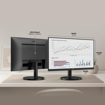 Philips 27 Inch Computer Monitor FHD 180Hz IPS HDR10, 27E2G2200