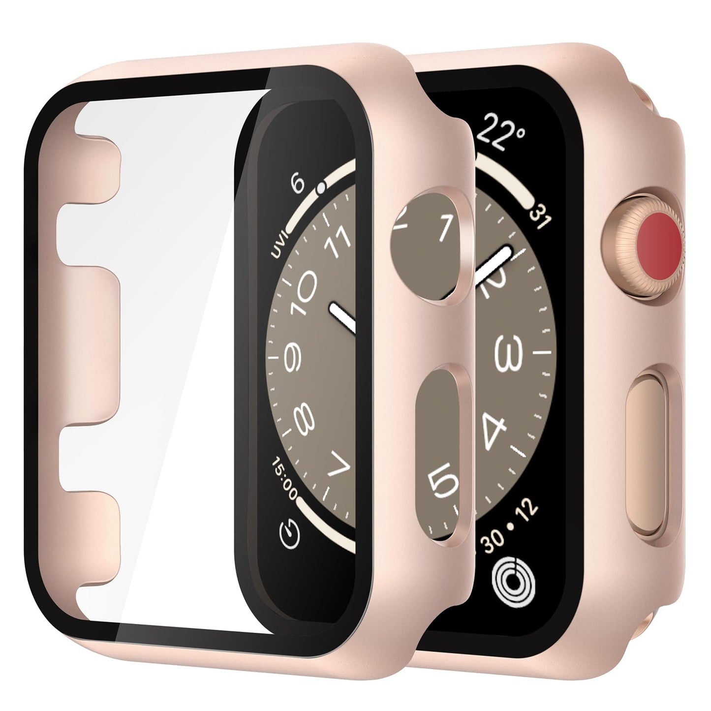 Misxi Case with Screen Protector for 46mm Apple Watch Series 11/10