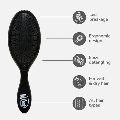 Wet Brush Original Detangler Hair Brush, Sky, For All Hair Textures