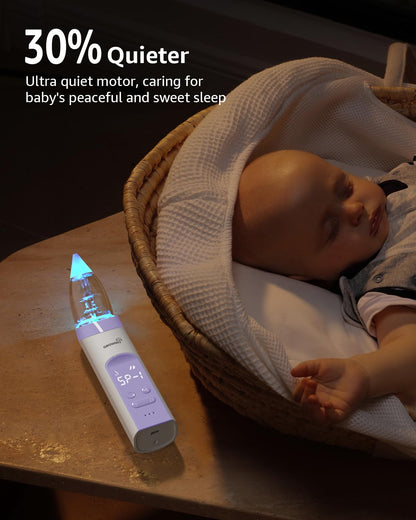 GROWNSY Nasal Aspirator for Baby, Electric Nose Sucker, Powerful Suction