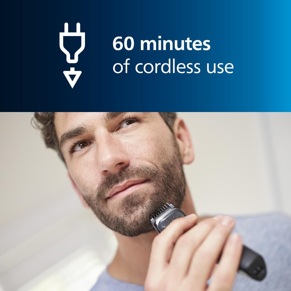 Philips Norelco All-in-One 3000 Series 13 in 1 Trimmer, Beard Styler & Men's Hair Clipper, 9 Length Settings & Self-Sharpening Skin-Friendly Blades, MG3919/50