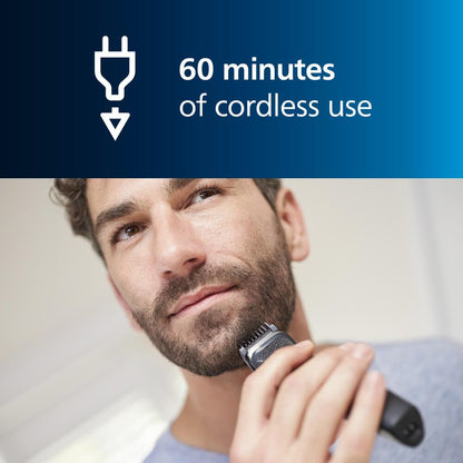 Philips Norelco All-in-One 3000 Series 13 in 1 Trimmer, Beard Styler & Men's Hair Clipper, 9 Length Settings & Self-Sharpening Skin-Friendly Blades, MG3919/50