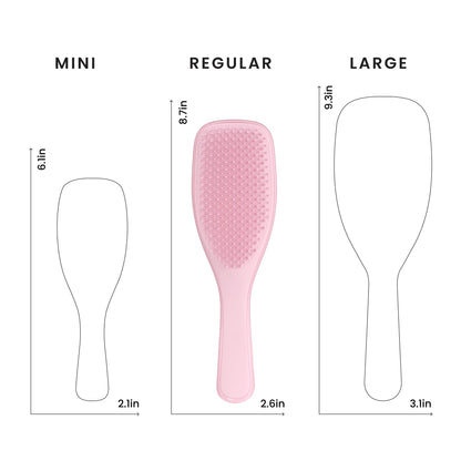 Tangle Teezer Ultimate Detangler Brush, Straight to Wavy, Liquorice Black