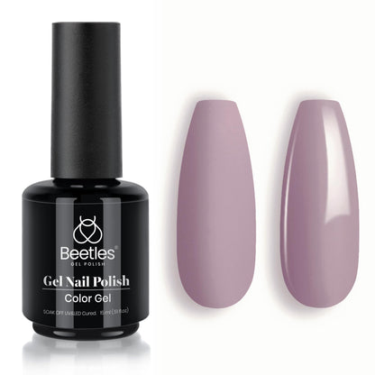 Beetles Purple Gel Nail Polish, 1 Pcs 15ml Purple Gel Polish