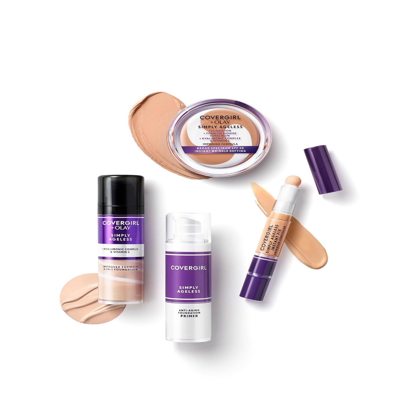 COVERGIRL Simply Ageless 3-in-1 Foundation - 240 Natural Beige