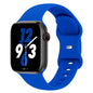 Sport Band Compatible with Apple Watch 38mm 40mm 41mm 42mm 44mm 45mm 46mm 49mm, Replacement Soft Silicone Strap Wristbands for iWatch Series 11/10/9/8/7/6/5/4/3/2/1 Ultra SE Women Men, Space Gray