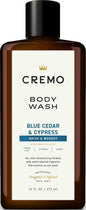 Cremo Body Wash for Men, Cypress Santal, 16 Fl Oz