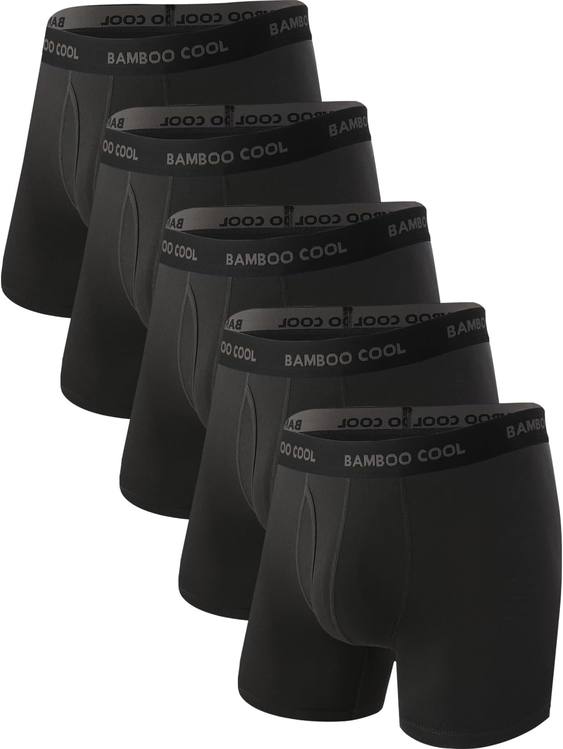 BAMBOO COOL Ultra Soft & breathable Mens Underwear Boxer Briefs Pack
