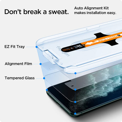 Spigen Screen Protector for iPhone 17 Pro Max, 16 Pro Max