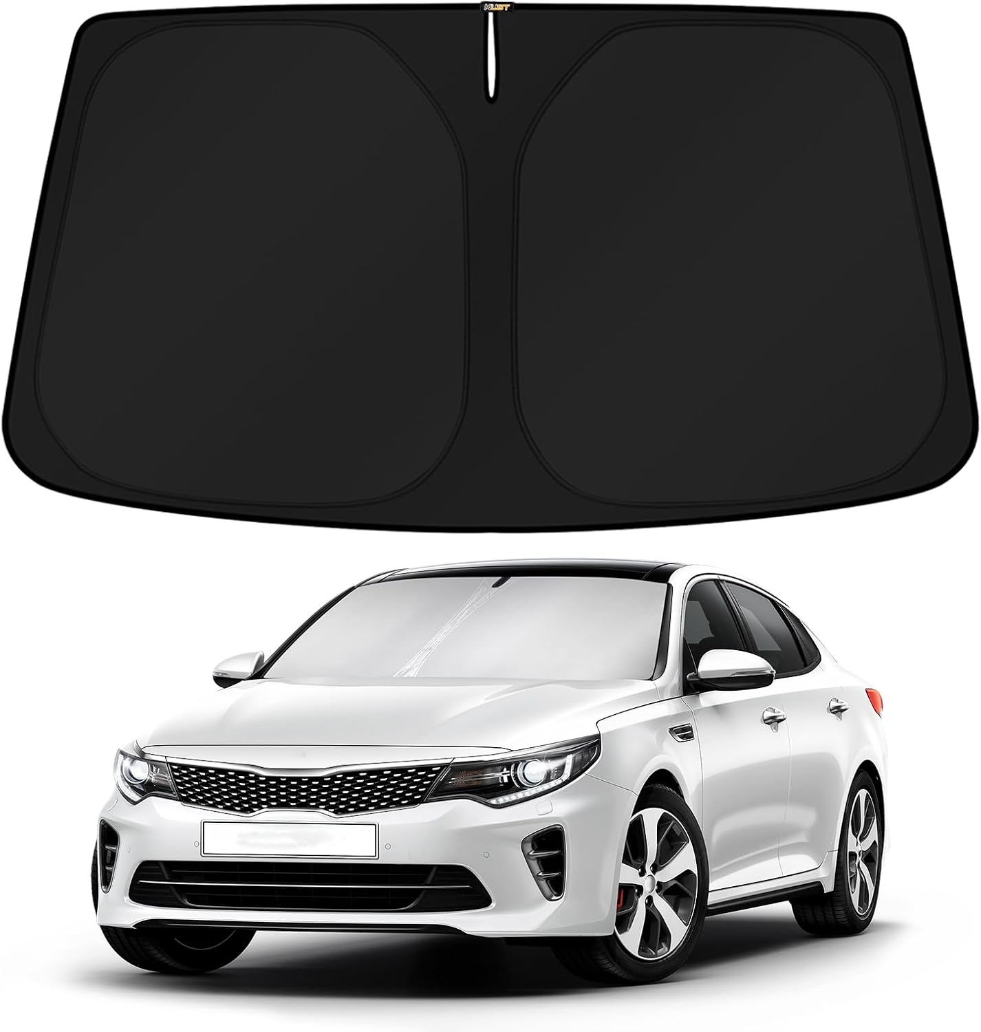 KUST Windshield Sun Shade for 2016 2017 2018 2019 2020 2021 2022 BMW X1 F48 Accessories Custom Fit Sunshade Foldable Window Sun Visor Protector Blocks UV Rays Keep Your Car Cooler
