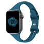 Thin Slim Band Compatible with Apple Watch 38mm 40mm 41mm 42mm 44mm 45mm 46mm 49mm, Replacement Silicone Sport Strap for iWatch Series 11/10/9/8/7/6/5/4/3/2/1 Ultra SE Women Men, Light Blush