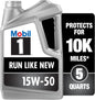 Mobil 1 European Car Formula Full Synthetic Motor Oil 0W-40, 5 Quart