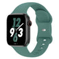 Sport Band Compatible with Apple Watch 38mm 40mm 41mm 42mm 44mm 45mm 46mm 49mm, Replacement Soft Silicone Strap Wristbands for iWatch Series 11/10/9/8/7/6/5/4/3/2/1 Ultra SE Women Men, Space Gray