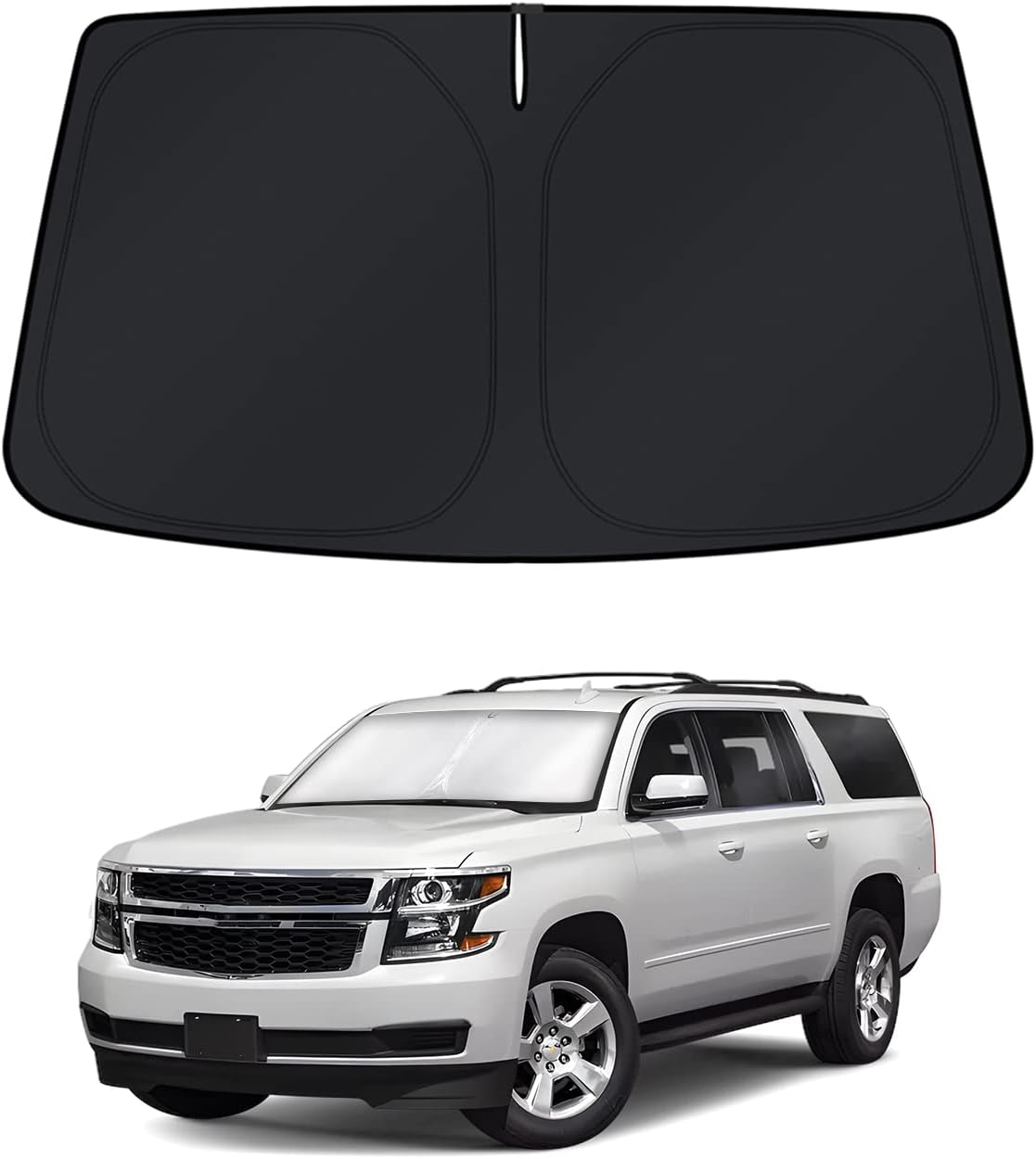 KUST Windshield Sun Shade for 2016 2017 2018 2019 2020 2021 2022 BMW X1 F48 Accessories Custom Fit Sunshade Foldable Window Sun Visor Protector Blocks UV Rays Keep Your Car Cooler