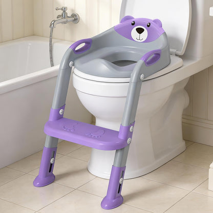 Potty Training Toilet for Toddlers, 2-in-1 Potty Training seat, Anti-Slip
