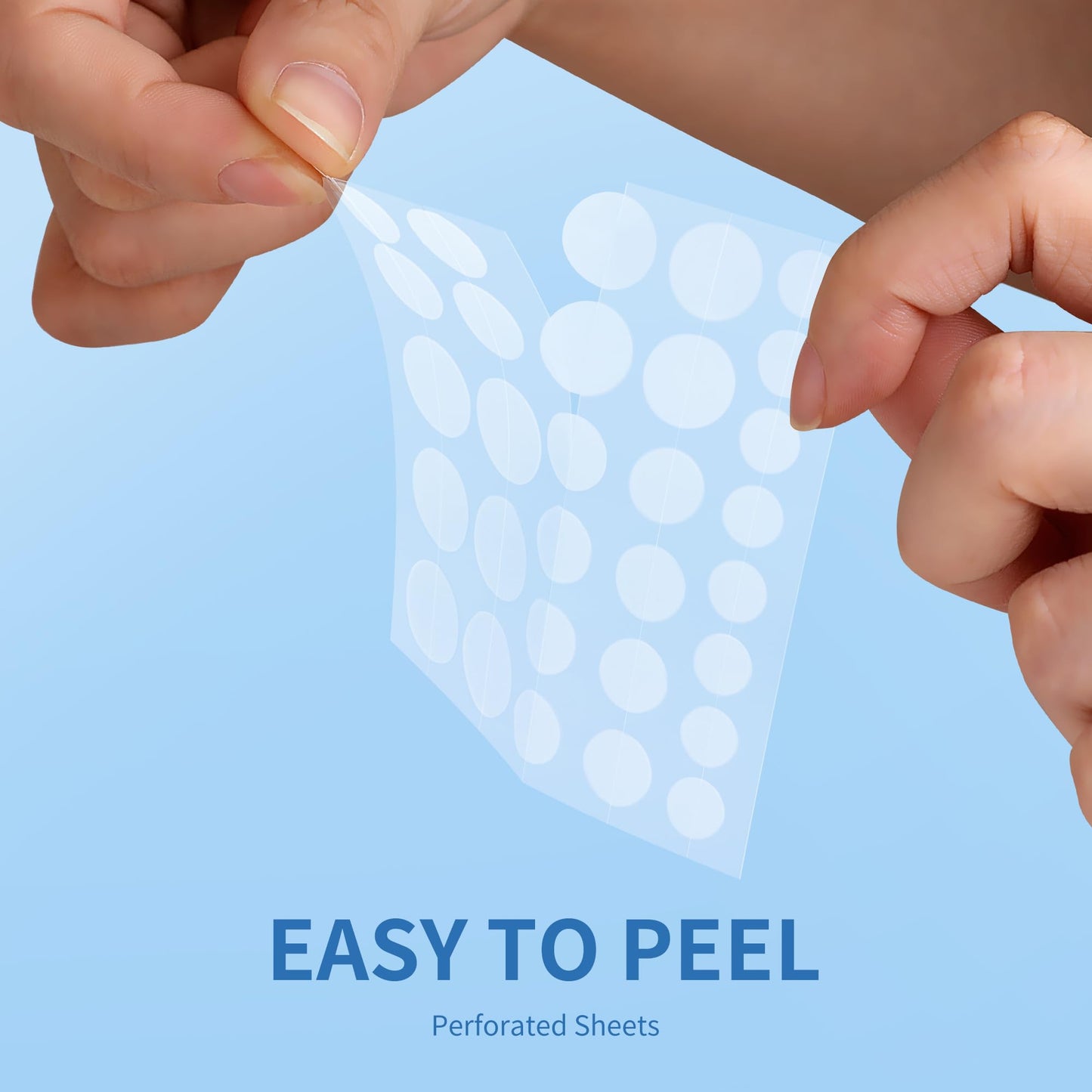 Daolyo 6 Sizes 142 Counts Large Acne Pimple Patches for Face