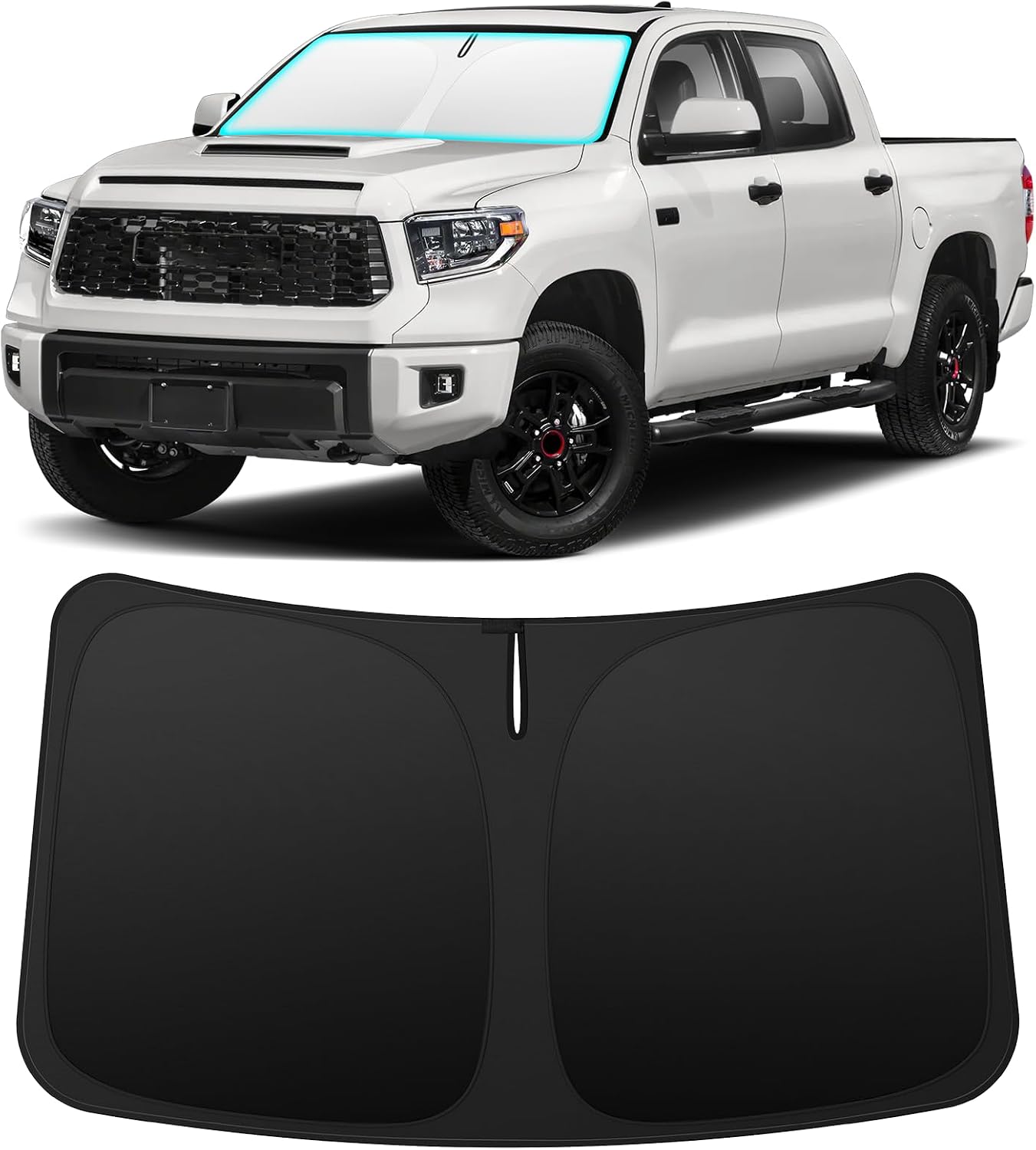 INSAUTO Custom Fit Windshield Sun Shade for Nissan Frontier 2005-2021