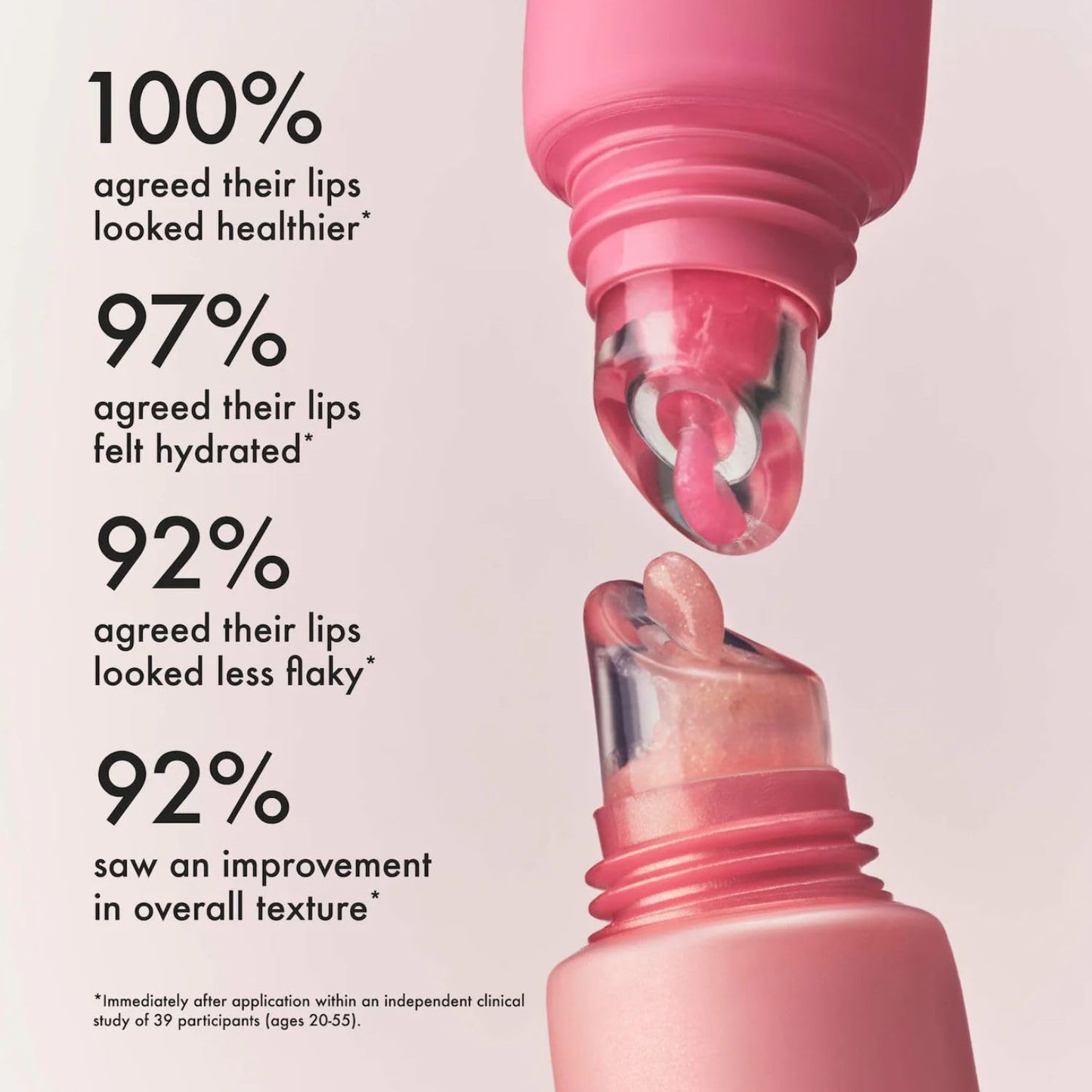 Summer Fridays Lip Butter Balm - Moisturizing Lip Gloss for Instant Shine + Sheer Color - With Nourishing Shea Butter - Everyday Makeup + Skin Care Summer Essentials - Vegan - Pink Sugar (.5 Oz)