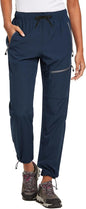 baleaf Women's Hiking Pants Quick Dry Lightweight Water Resistant Elastic Waist Cargo Pants for All Seasons