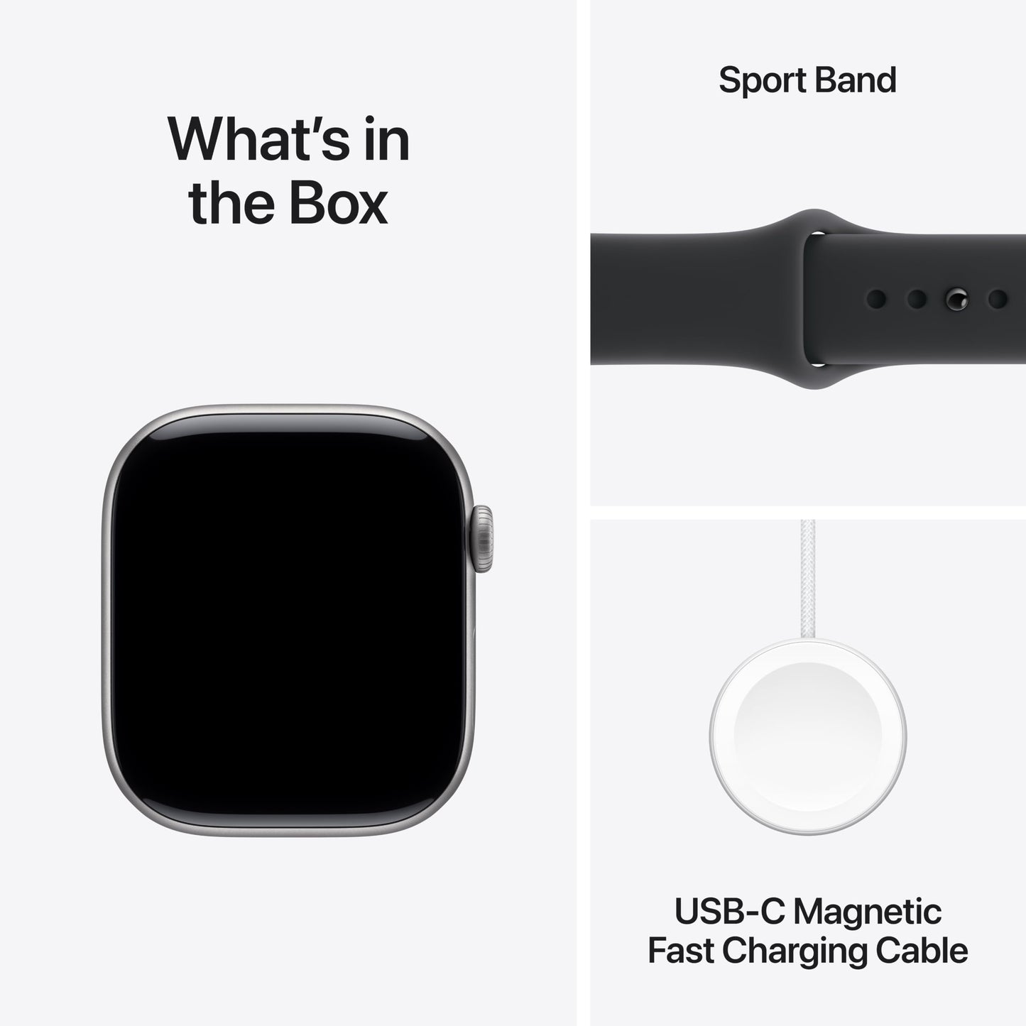 Apple Watch Series 11 [GPS 46mm] Smartwatch with Jet Black Aluminum Case with Black Sport Band - M/L. Sleep Score, Fitness Tracker, Health Monitoring, Always-On Display, Water Resistant