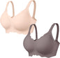 OEAK Women Value Series Jelly Bras Wireless Pushup Convertible Bra