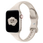 Thin Slim Band Compatible with Apple Watch 38mm 40mm 41mm 42mm 44mm 45mm 46mm 49mm, Replacement Silicone Sport Strap for iWatch Series 11/10/9/8/7/6/5/4/3/2/1 Ultra SE Women Men, Light Blush