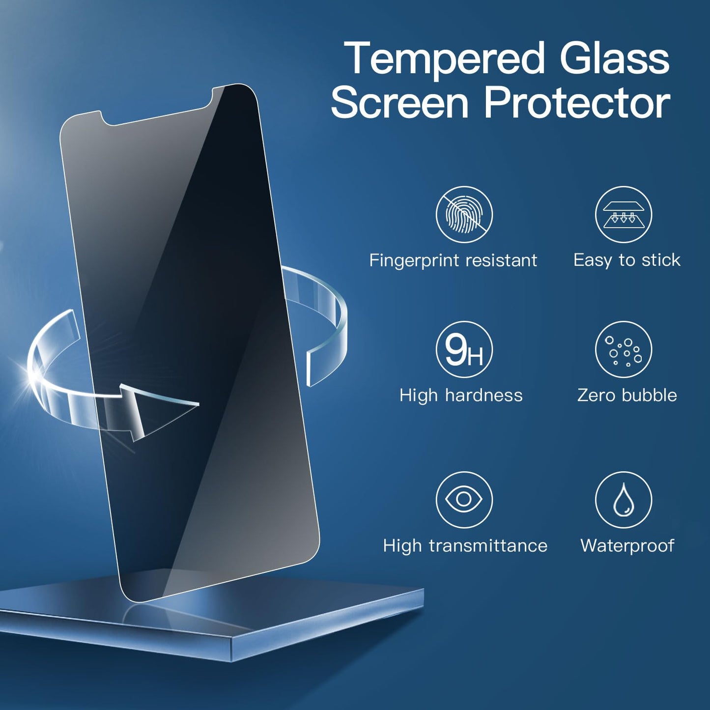NEW'C for iPhone 17, iPhone 17 Pro, iPhone 16 Pro Screen Protector