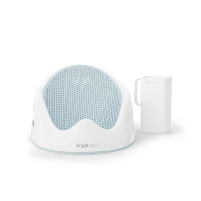 Angelcare Soft-Touch Baby Bath Support & Rinser Bundle, Aqua