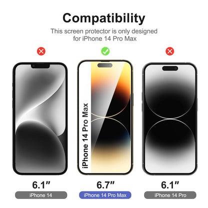 NEW'C for iPhone 17, iPhone 17 Pro, iPhone 16 Pro Screen Protector