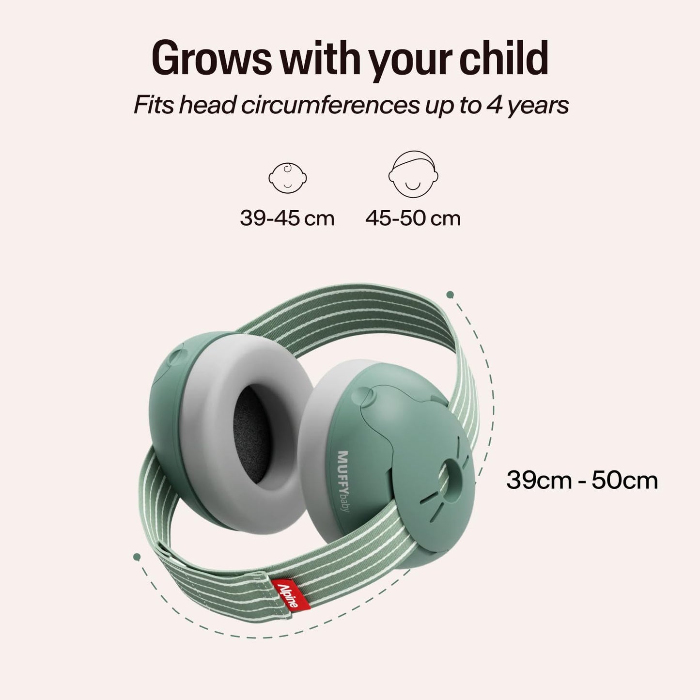 Alpine Muffy Baby Ear Muffs Noise Protection | Toddler Ear Protection