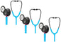 3M Littmann Classic III Monitoring Stethoscope, 5803, More Than 2X as Loud, Weighs Less, Stainless Steel Black-Finish Chestpiece, 27" Black Tube, Stem and Headset