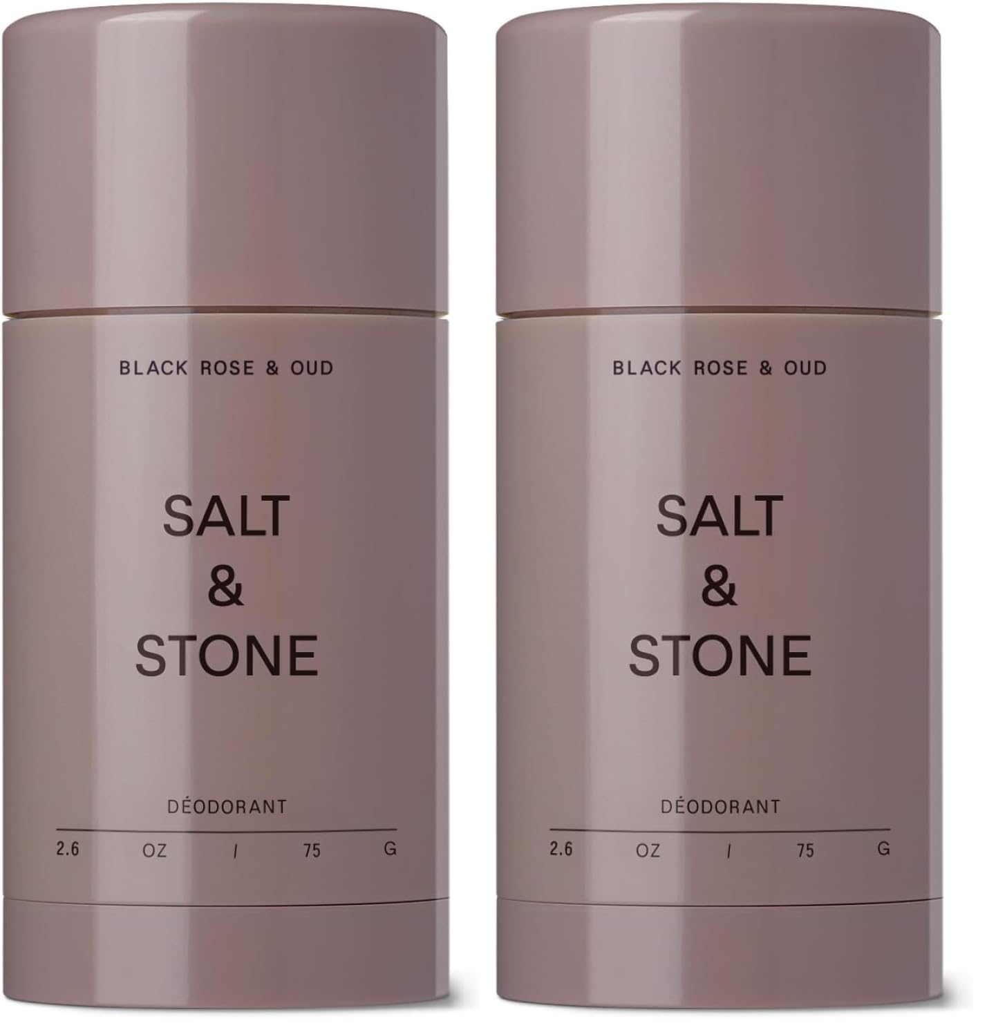 Salt & Stone Aluminum-Free Deodorant, Women & Men Santal & Vetiver 2.6 oz