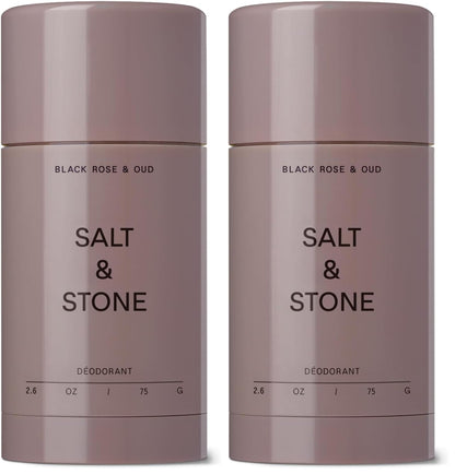 Salt & Stone Aluminum-Free Deodorant, Women & Men Santal & Vetiver 2.6 oz